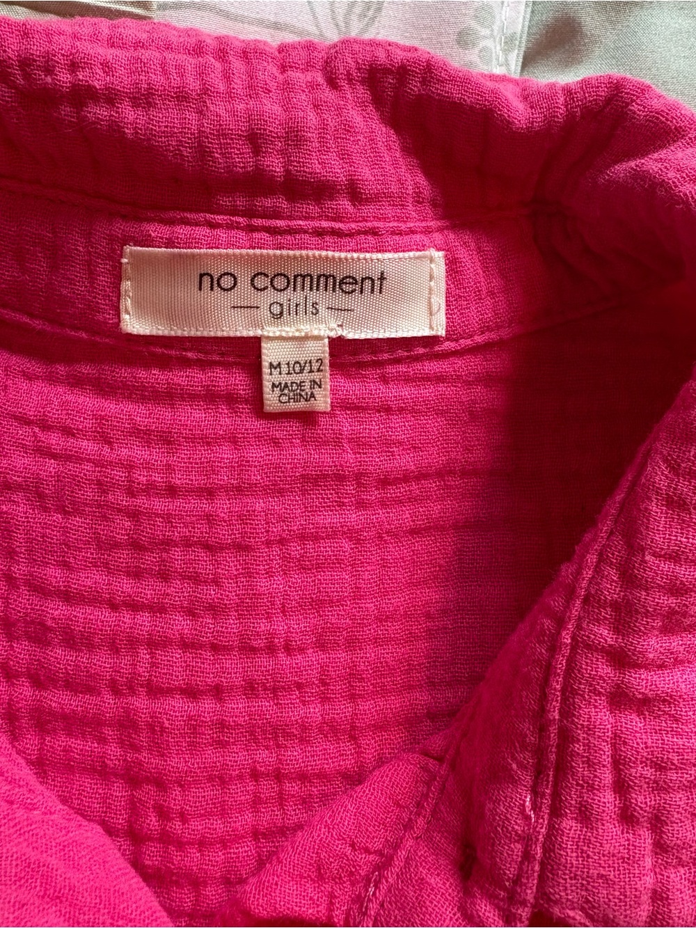 Kids Two-Piece Matching Set - Bright Pink - Picture 5 of 9